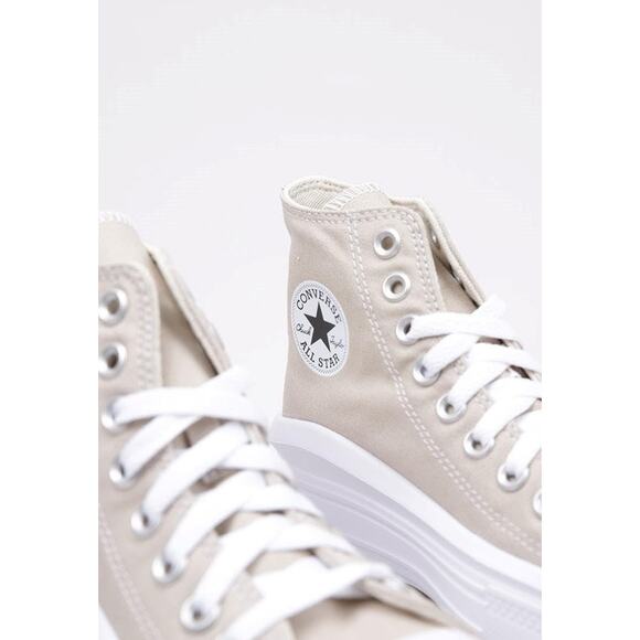 NWT Converse Chuck Taylor All Star Move High Beach Stone Unisex 7.5/9.5 - Picture 6 of 7